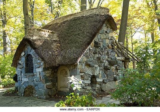 cottage in the woods: 