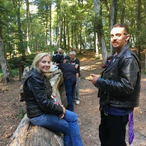Denean and Derek picnic