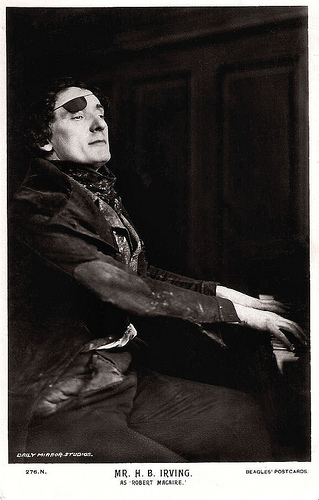 H.B. Irving in The Lyons Mail (1905)