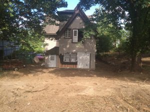 The hill post-bobcat