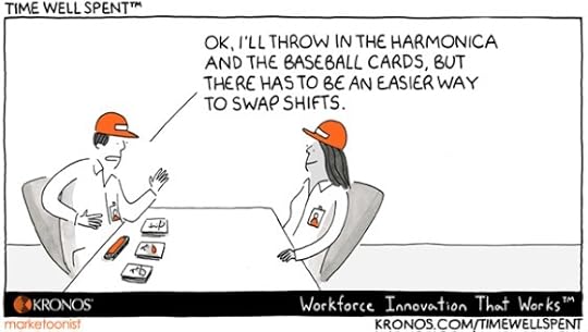 Kronos, shift swap, time will spent, benefits, employee benefits