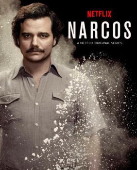 Pablo Escobar as the chief villain
