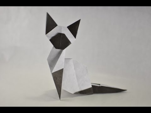 Image result for origami cat