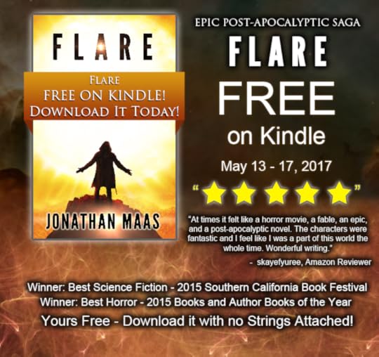 Promo for Flare Giveaway - Free on Kindle May 13-17, 2017