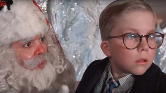 A Christmas Story Ralphie and Santa