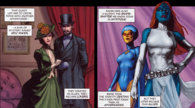 Image result for Marvel Fanfare #40 mystique and destiny