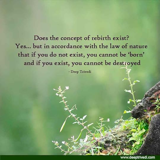 Does this concept of rebirth exist