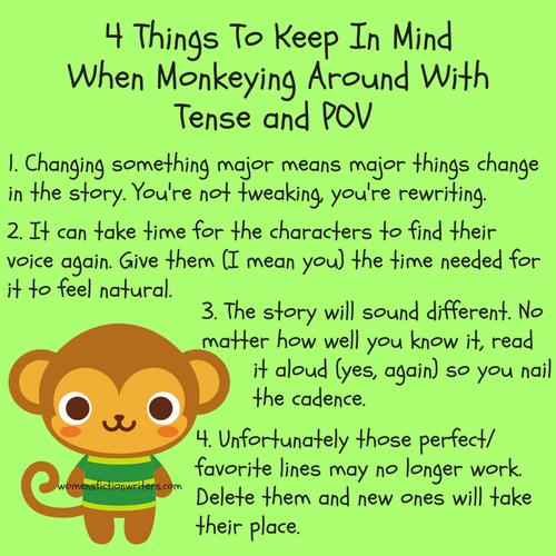 Four Things To Keep In MindWhen Monkeying Around With Tense and POV