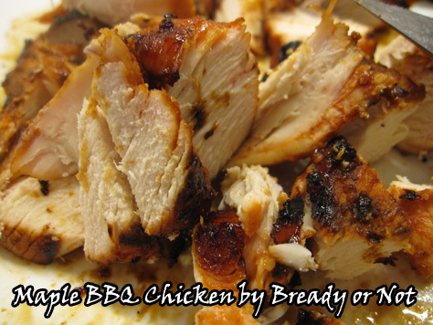 Bready or Not: Maple BBQ Chicken Tenders 
