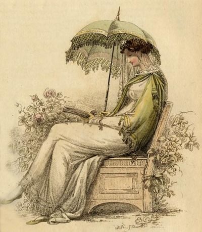 Ackermann's Fashion Plate 19, August 1818: