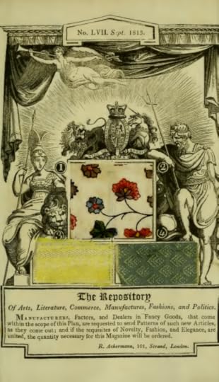 Ackermann's fabric samples, September 1813