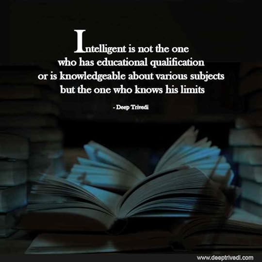 Intelligent is not the one who has educational qualification