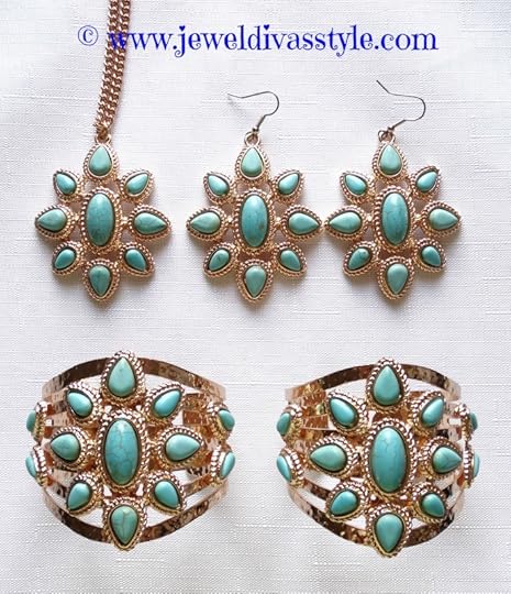 JDS - BLUE JEWELLERY SET2