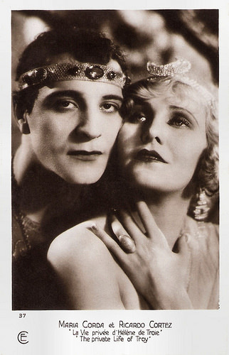 Maria Corda and Ricardo Cortez in The Private Life of Helen of Troy (1925)
