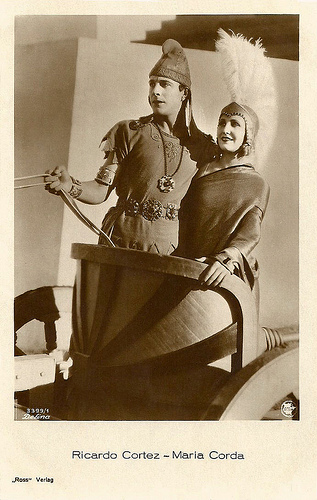 Maria Corda and Ricardo Cortez