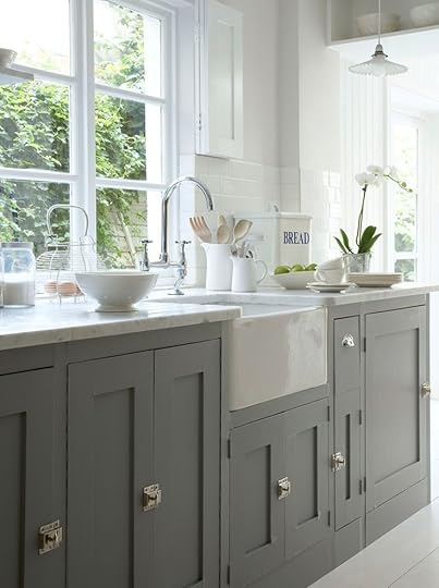 graphite chalk paint kitchen cabinets