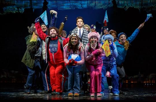Groundhog Day August Wilson Theatre Theatre Owned / Operated by Jujamcyn Theaters (Jordan Roth: President; Rocco Landesman: President Emeritus; Paul Libin: Executive Vice President; Jack Viertel: Senior Vice President) Produced by Whistle Pig, Columbia Live Stage, The Dodgers and Michael Watt First performed in London on Wednesday, July 20, 2016 at The Old Vic Theatre Book by Danny Rubin; Music by Tim Minchin; Lyrics by Tim Minchin; Based on the film written by Danny Rubin; Music orchestrated by Christopher Nightingale; Additional music by Christopher Nightingale; Musical Director: David Holcenberg Directed by Matthew Warchus; Choreographed by Peter Darling; Co - Choreographer: Ellen Kane; Additional Movement: Finn Caldwell Scenic Design by Rob Howell; Costume Design by Rob Howell; Lighting Design by Hugh Vanstone; Sound Design by Simon Baker; Video Design by Andrzej Goulding; Hair and Wig Design by Campbell Young Associates General Manager: Bespoke Theatricals; Company Manager: Kate Egan Production Manager: Aurora Productions; Production Stage Manager: David Lober; Stage Manager: Michael Krug Musical Supervisor: Christopher Nightingale Illusions: Paul Kieve Casting: Jim Carnahan Casting; Press Representative: Boneau / Bryan-Brown; Advertising: AKA; Dance Captain: Camden Gonzales Cast Andy Karl Phil Connors Barrett Doss Rita Hanson Heather Ayers Ensemble Kevin Bernard Ensemble Andrew Call Ensemble Gerard Canonico Ensemble Rheaume Crenshaw Ensemble Michael Fatica Ensemble Rebecca Faulkenberry Ensemble Katy Geraghty Broadway debut Ensemble Taylor Iman Jones Broadway debut Ensemble Tari Kelly Ensemble Josh Lamon Ensemble Raymond J. Lee Ensemble Joseph Medeiros Ensemble Sean Montgomery Ensemble William Parry Ensemble Jenna Rubaii Broadway debut Ensemble John Sanders Ensemble Vishal Vaidya Broadway debut Ensemble Travis Waldschmidt Ensemble Swings: Camden Gonzales, Jordan Grubb and Natalie Wisdom