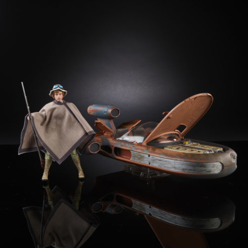 STAR WARS THE BLACK SERIES X-34 LANDSPEEDER & 6-INCH LUKE SKYWALKER - SDCC Exclusive (2)