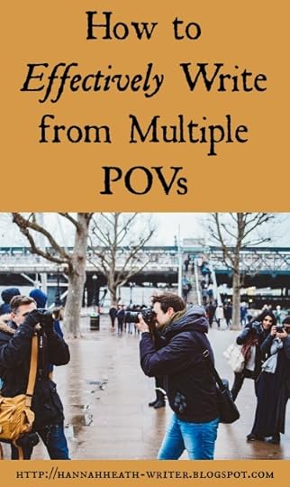 Hannah Heath: How to Effectively Write from Multiple POVs