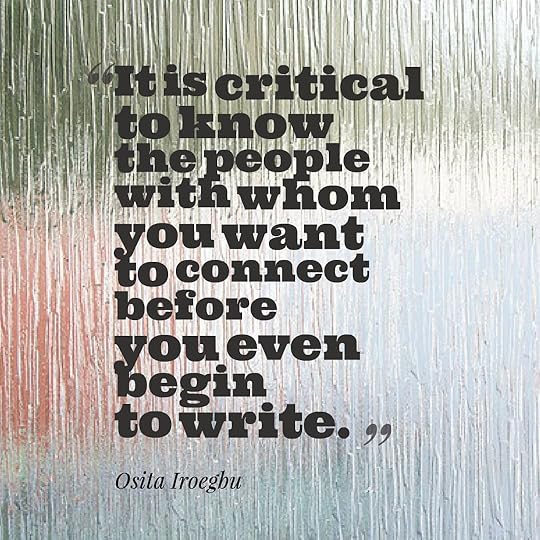 Osita Iroegbu quote on writing