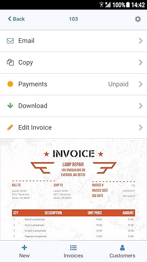 invoice story sidekick