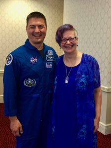 With our fabulous Toastmaster.