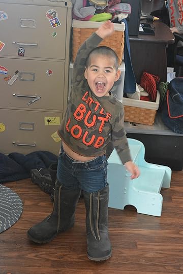 That's my boy! April 4, 2015. 3 years.