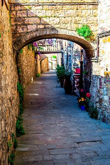 Archways in back streets. From San Donato In Poggio in Pictures: The Beauty of Tuscany