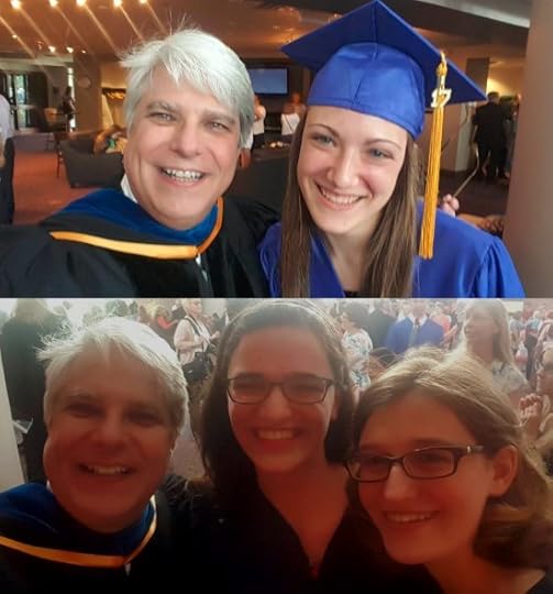 Three homeschool graduates who are planning to study chemistry at the university level.