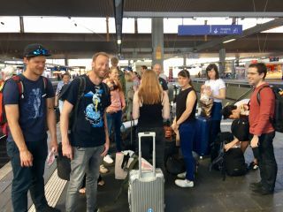All aboard the Indie Web Train from D��sseldorf to N��rnberg.