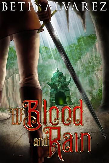 Of Blood and Rain by Beth Alvarez - Cover art by Jose Alvarez