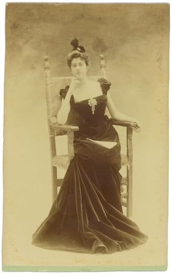 George Vanderbilt surprised his love, Edith, in 1898 when he brought her to his romantic castle in Asheville after their wedding. Here is Edith's engagement photo.: 