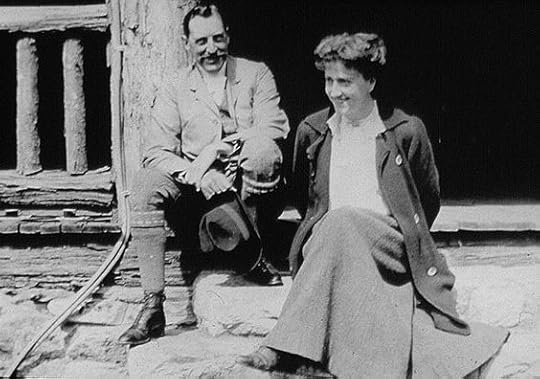 George and Edith Vanderbilt at Bucksprings Lodge: 