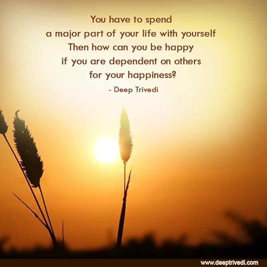 dependent on others for your happiness