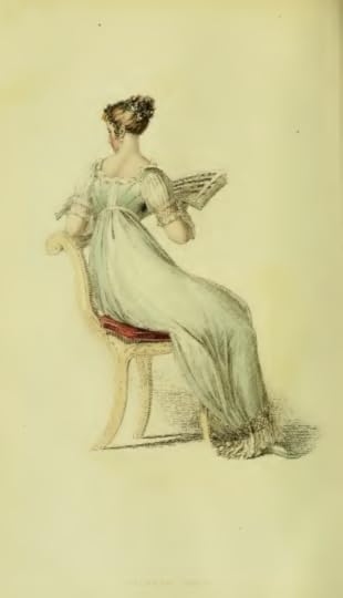 Ackermann's Fashion Plate 27, October 1813: Evening Dress