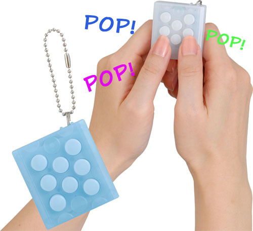 Bubble Wrap Keychain