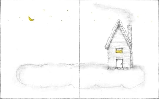 Sketch from THIS HOUSE, ONCE, Atheneum Books for Young Readers. ©Deborah Freedman 2017.