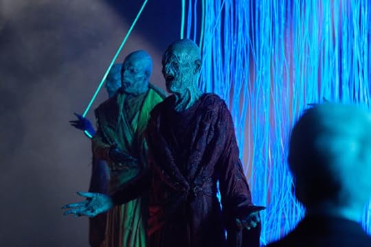 WARNING: Embargoed for publication until 00:00:01 on 23/05/2017 - Programme Name: Doctor Who S10 - TX: 27/05/2017 - Episode: The Pyramid At The end Of The World (No. 7) - Picture Shows: ***EMBARGOED UNTIL 00:01hrs 23rd MAY 2017*** Monks - (C) BBC/BBC Worldwide - Photographer: Simon Ridgway