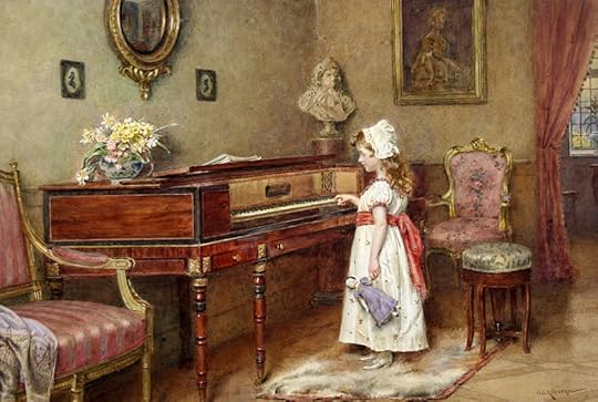 Banging around on a piano does not a musician make! But it is a start. 