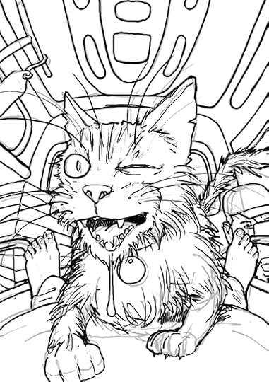 Refined sketch for illustration 