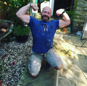 Will Downes-Hall thinks the Garage Gym Life brand is awesome and wears our shirts when he does push ups!