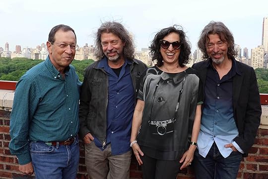 Elizabeth and Bill Kahane with Mike and Doug Starn