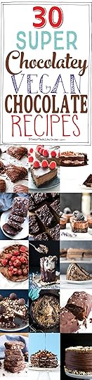 30 Super Chocolatey Vegan Chocolate Recipes. Everything from cakes, brownies, cookies, ice cream, fudge, crepes, mousse, and cheesecake. All dairy-free desserts. #itdoesnttastelikechicken