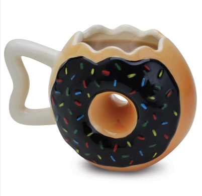 Chocolate Frosted Donut Coffee Mug, $9.99