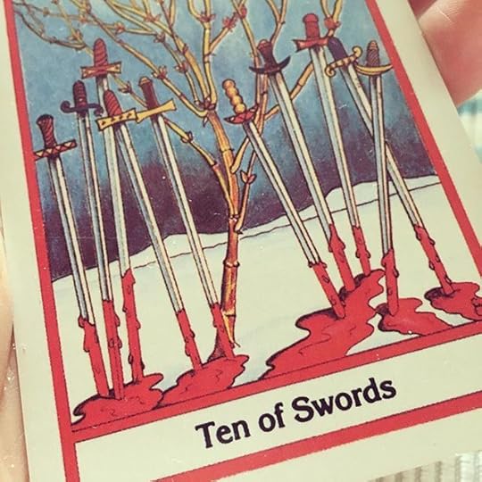 Finished @moondaughter 's tarot Certified Metaphysical Healer class yesterday - it took me a year and a half to study all 78 tarot cards! #proud #tarot #tarotreadersofinstagram