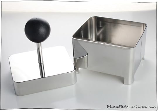 The Ultimate Guide to Pressing Tofu! The how to's and why's of pressing tofu, plus I compare store-bought tofu presses! #itdoesnttastelikechicken
