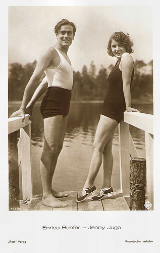 Enrico Benfer and Jenny Jugo