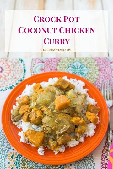 Crock Pot Chicken Curry made with coconut milk recipe