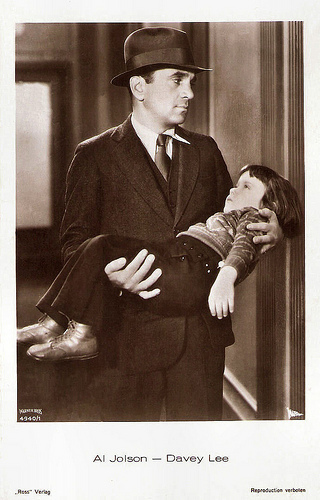 Al Jolson and Davey Lee in The Singing Fool (1928)