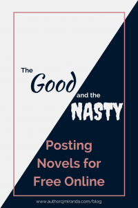 The pros and cons for posting free stories online